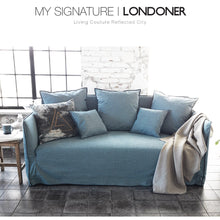 【Clearance】 My Signature Londoner (런더너) 3 Seater Sofa (Mint Black)