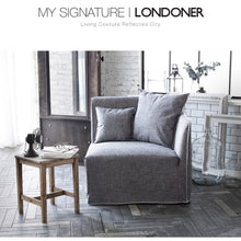 【Clearance】 My Signature Londoner (런더너) 1 Seater (L) Sofa (White Black)