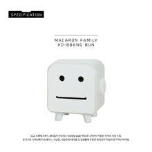 【Clearance】 Ho-Bbang Bun Cabinet (White) - Macaron (마카롱)  Family