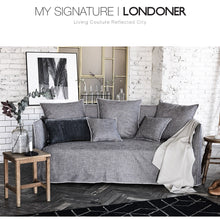 【Clearance】 My Signature Londoner (런더너) 3 Seater Sofa (White Black)